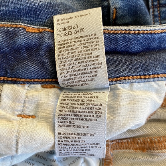 American Eagle Outfitters Super Hi-Rise Jeggings Size 00 Regular - Picture 7 of 8